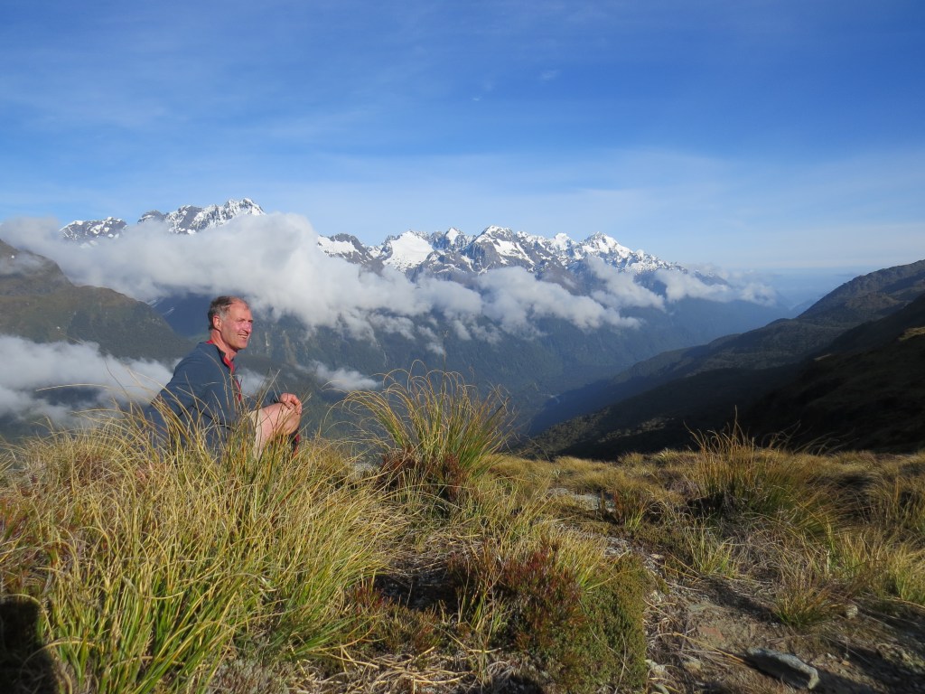 Me on Routeburn Darin mountains 